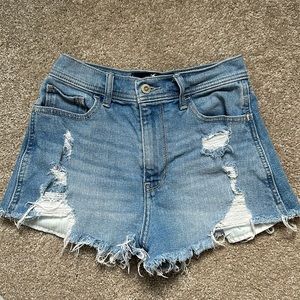 holister jean shorts